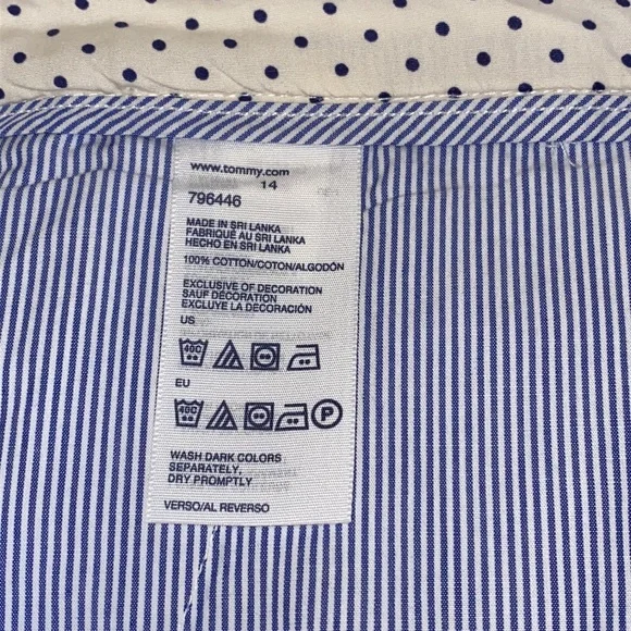 NWT Tommy Hilfiger White Shorts. 14 - Picture 4 of 5